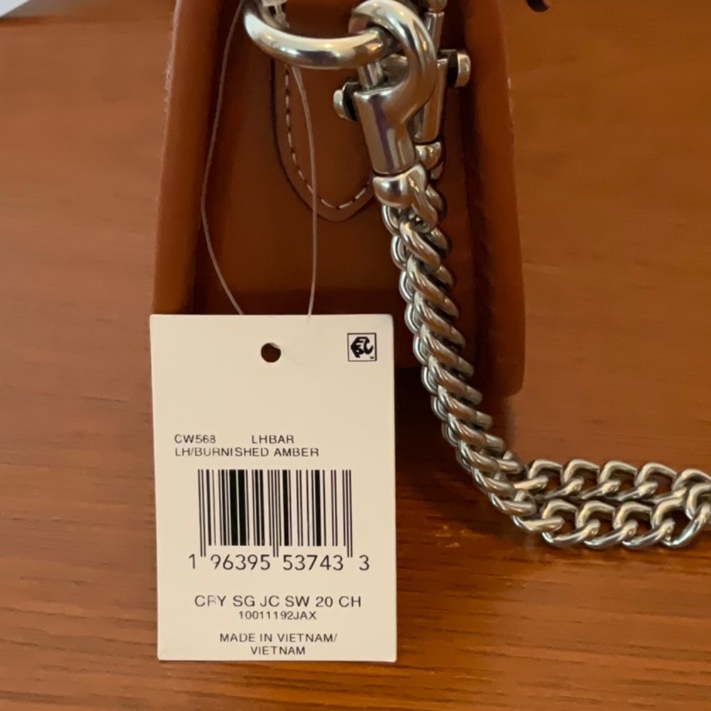 Coach Jacquard Swinger 20 Crystal Bag - Picture 5 of 11